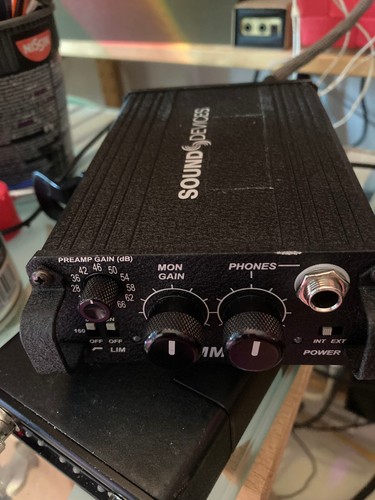 Sound devices mic to - sound,