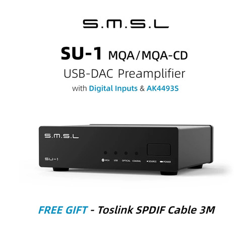 Smsl mqa usb dac - smsl, su-1